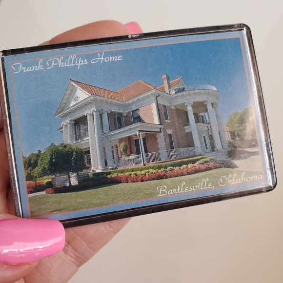 Frank Phillips Home Oklahoma Magnet - Picture 2 of 4
